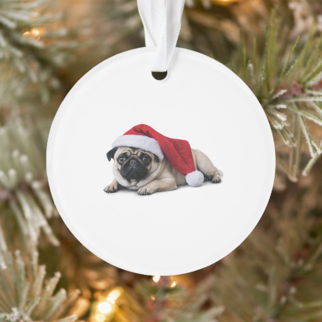 Adorno La primera Navidad de Pug (Árbol)