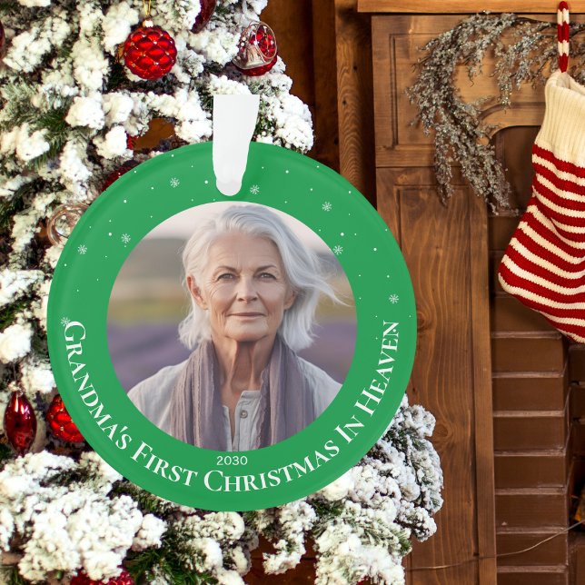 Adorno La primera Navidad en el cielo (Subido por el creador)