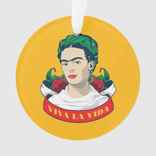 Adorno La Vida de Frida Kahlo el | Viva (Anverso)