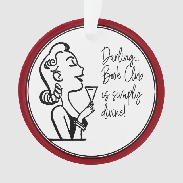 Adorno La vitalidad del amigo Retro de Book Club (Anverso)