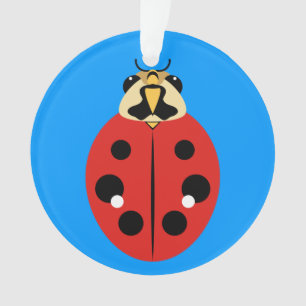 Adorno Ladybug Beetle Red