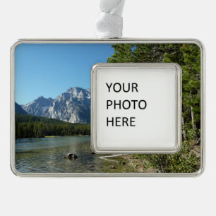 Adorno Lago Leigh en el Parque Nacional Grand Teton