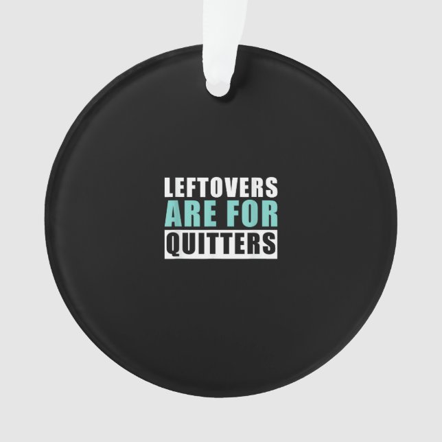 Adorno Las Leftovers Son Para La Estética De Quitters De  (Anverso)