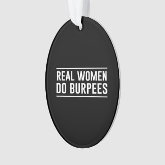Adorno Las mujeres reales hacen Burpees