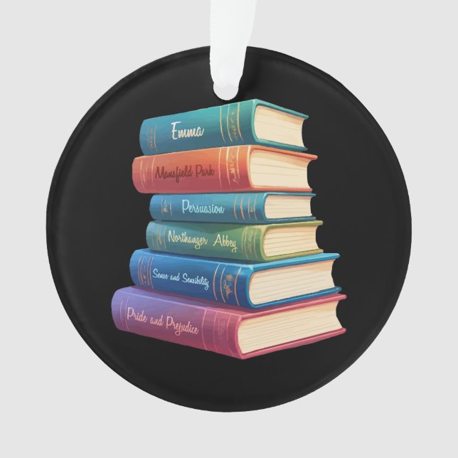 Adorno Las novelas VIII de Jane Austen (Anverso)