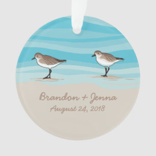 Adorno Lavanderas en nombres de la fecha de la boda de