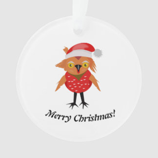 Adorno Lechuza de Navidades Cute