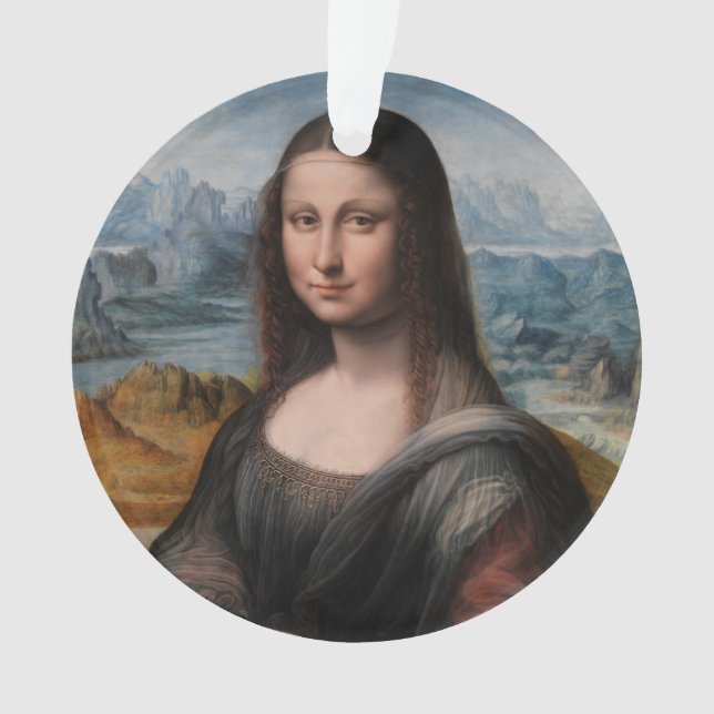 Adorno Leonardo da Vinci el | Mona Lisa (Anverso)