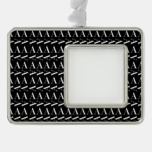 Adorno Letra inicial A de monograma