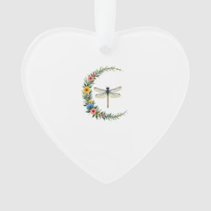 Adorno Libélula Boho Luna Creciente Signo de Paz Hippie D