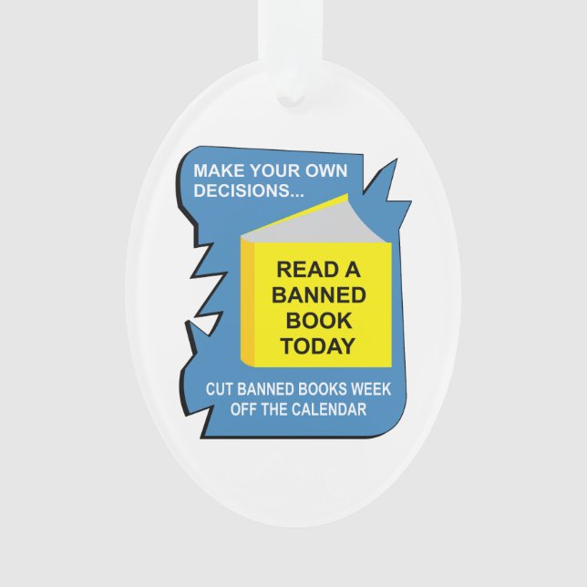 Adorno Libro de libros prohibidos (Anverso)