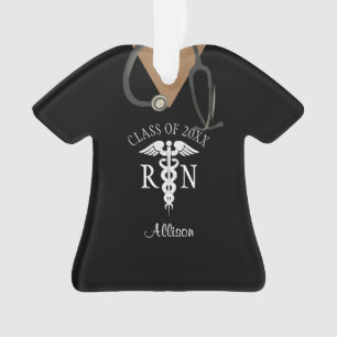 Adorno Licenciatura de Enfermería Uniforme Médica Nombr