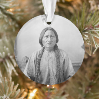 Adorno Líder lakota sacudiendo a indígenas norteamericano