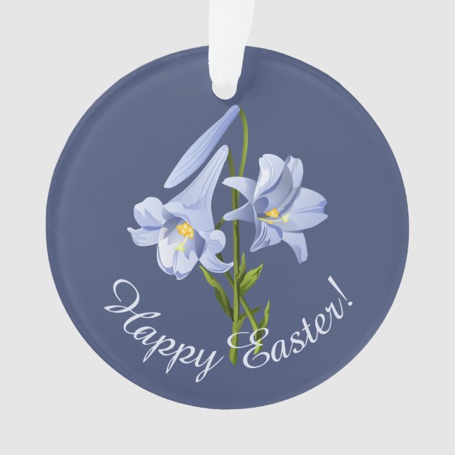 Adorno Lily Bouquet de Pascua (Anverso)
