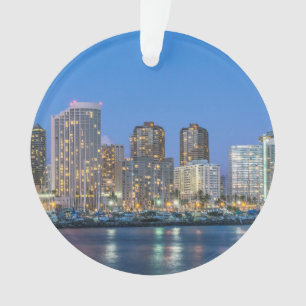 Adorno Línea aérea de la ciudad de Waikiki