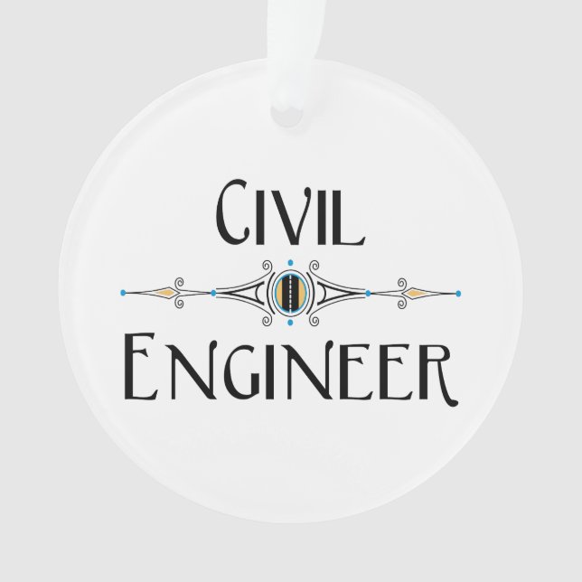 Adorno Línea decorativa de ingeniero civil (Anverso)