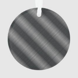 Adorno Líneas de graduación ultrafinas en blanco y negro