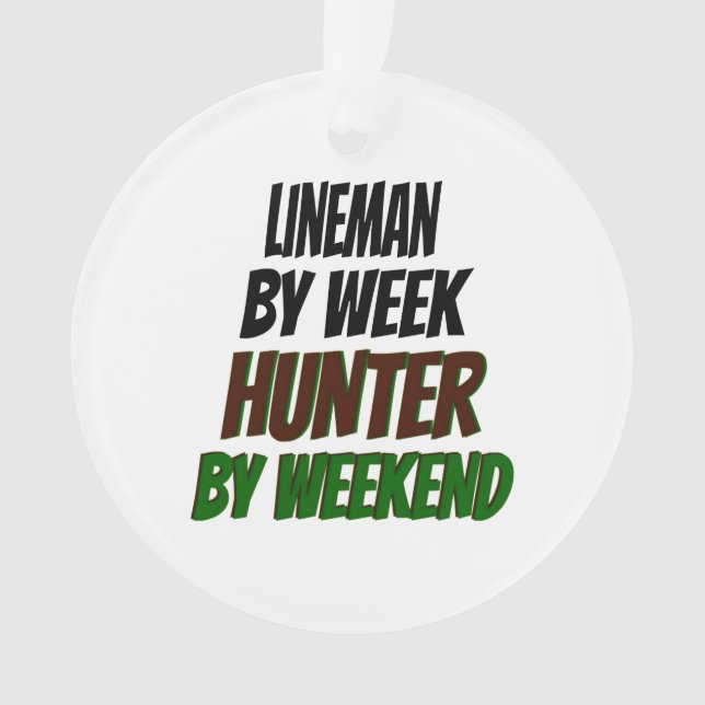 Adorno Lineman Hunter (Anverso)