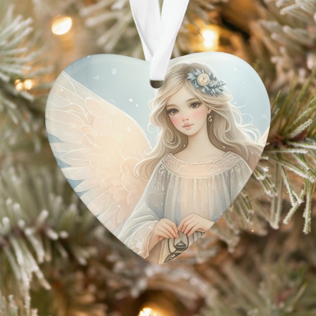 Adorno Linterna angelical celestial de invierno de gracia (Árbol)