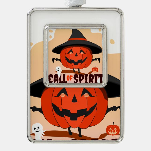 Adorno Llamado de Espíritu de Halloween (Anverso)
