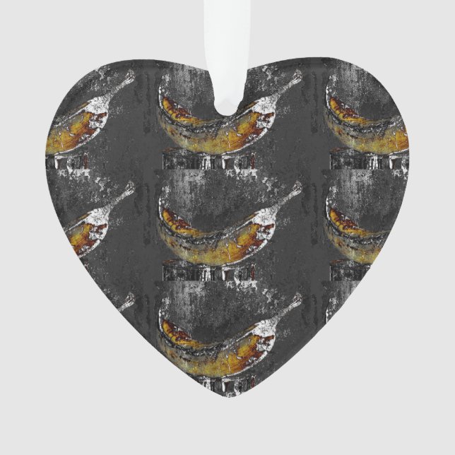 Adorno llano de plátano (Anverso)