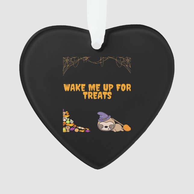 Adorno ¡Llanto dormido listo para los dulces de Halloween (Anverso)