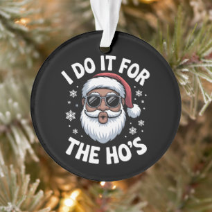 Adorno Lo Hago Por Las Perdonistas Navidad Afroamericano 