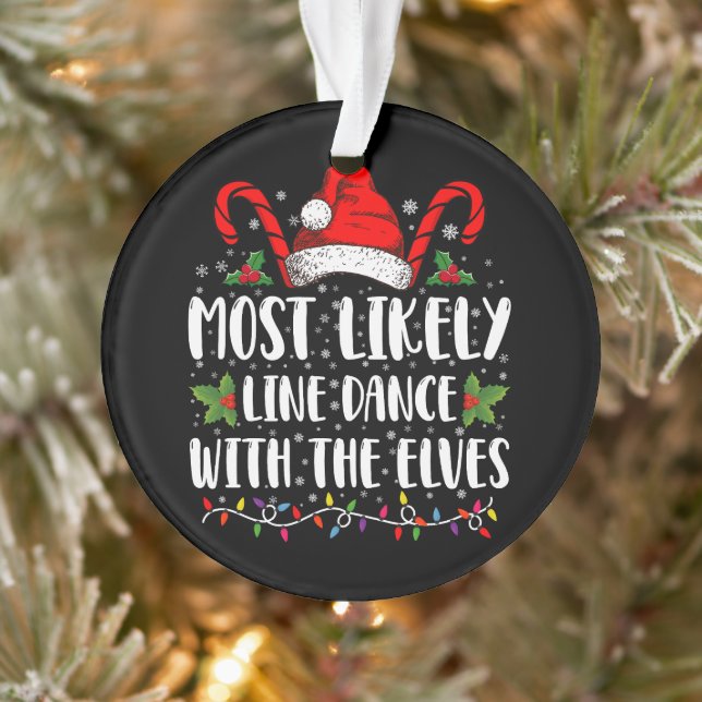 Adorno Lo Más Probable Es Hacer Baile Con Los Navidades E (Árbol)