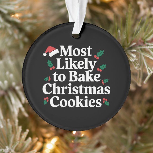 Adorno Lo Más Probable Es Que Los Navidades De Bake Cooki (Árbol)