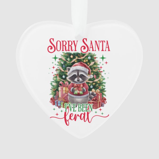 Adorno Lo siento Santa I. (Anverso)