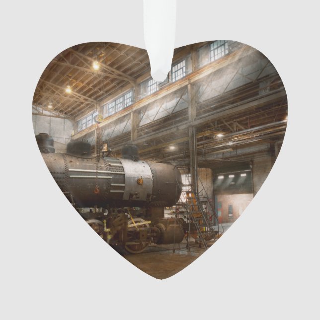 Adorno Locomotora - taller de reparación de locomotoras (Anverso)