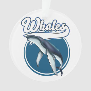 Adorno Logo del personalizado de ballenas