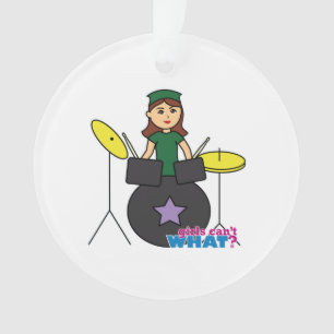 Adorno ¿Los Chicas no pueden qué? Diseño personalizado Co