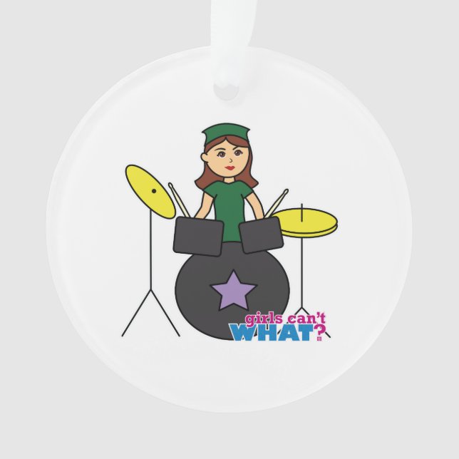 Adorno ¿Los Chicas no pueden qué? Diseño personalizado Co (Anverso)