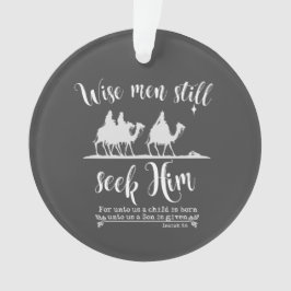 Adorno Los Hombres Sabios Todavía Lo Buscan Navidades