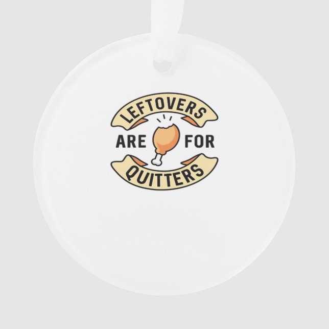 Adorno Los Leftovers Son Para Quitters Essential Guay Min (Anverso)