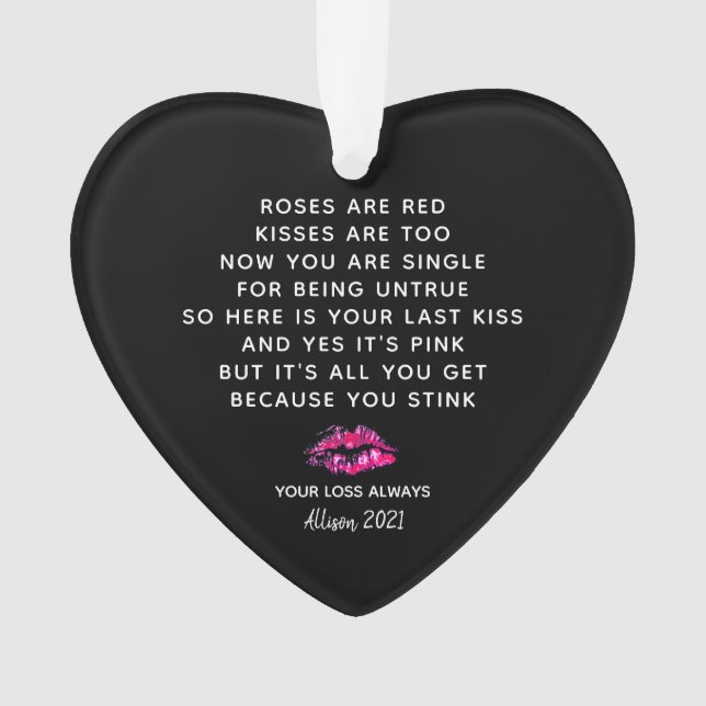 Adorno Los Rosas graciosos son el nombre de ruptura del n (Anverso)