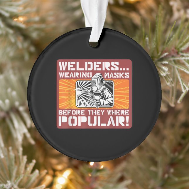 Adorno ¡Los Soldados Llevaban Máscaras Antes De Que Fuera (Árbol)