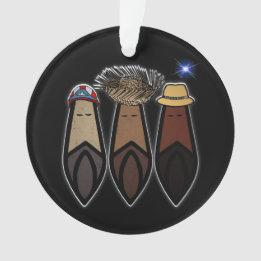 Adorno Los tres reyes magos Boricua