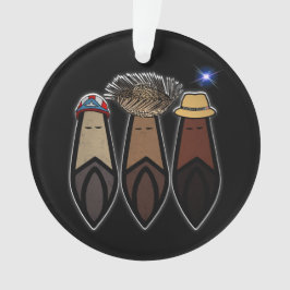 Adorno Los tres reyes magos Boricua