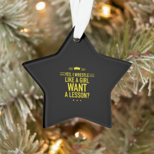 Adorno Luché como un chica