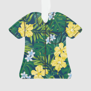 Adorno Luna Hibiscus Garden Aloha Shirt Hawai - Armada