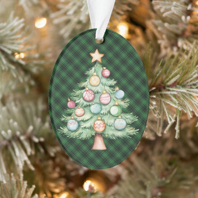 Adorno MacArthur Ancient  Scottish Tartan Christmas (Árbol)