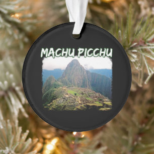 Adorno Machu Picchu Perú - Montaña Huayna Picchu