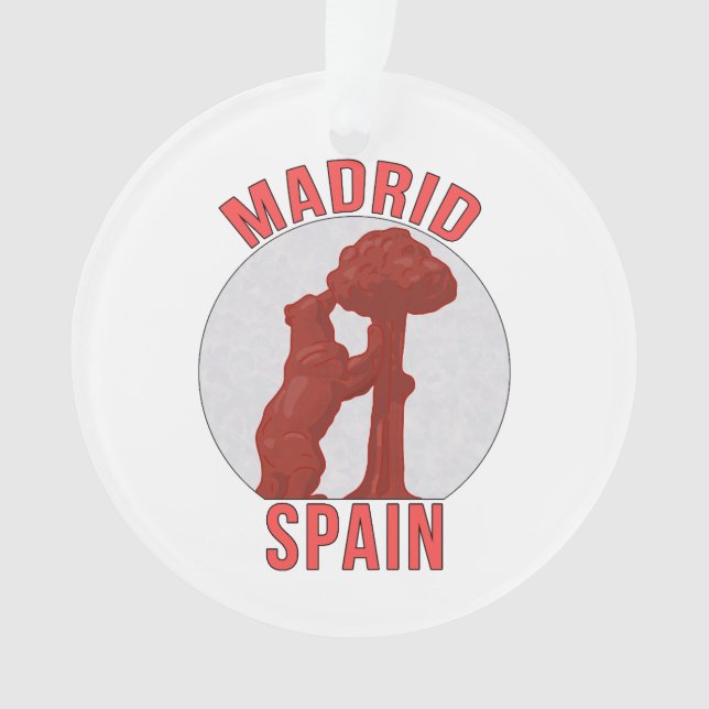 Adorno Madrid España (Anverso)