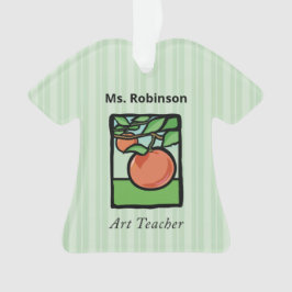 Adorno Maestra de Arte Gracias, Apple