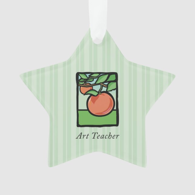 Adorno Maestra de Arte Gracias, Apple (Anverso)