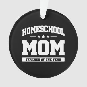 Adorno Maestra del año - Homeschool Mom