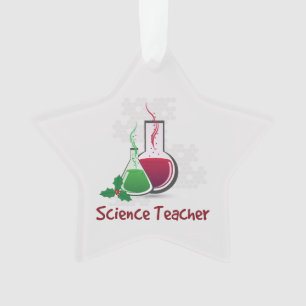 Adorno Maestro de Ciencias, Experimentos Feliz Navidad