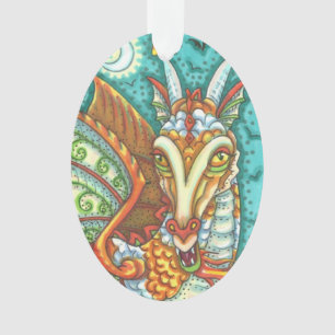 ADORNO MAGIC CANDY CORN DRAGON, HALLOWEEN FANTASY